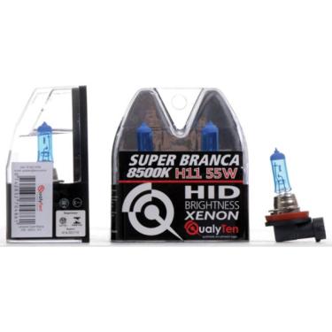 Imagem de Lampada Qualyten H27 880 27W 8500k Super Branca Xenon Par