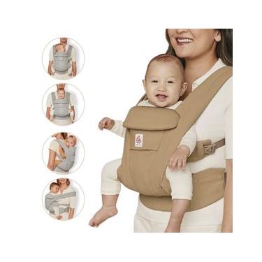 Imagem de Canguru Bebê 4 Posições Ergonômico Deluxe Cotton Ergobaby