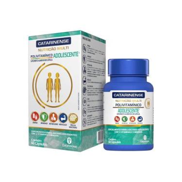 Imagem de Polivitamínico Adolescente Catarinense Nutrição Multi 60 cápsulas