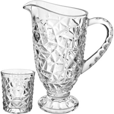 Imagem de Conjunto Jarra E Copos Cristal Eco Home & Co 1l/275ml - NH