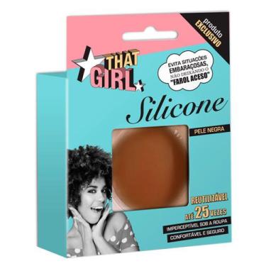 Imagem de That Girl Silicone Pele Negra - Protetor Auto-Adesivo Para Os Seios