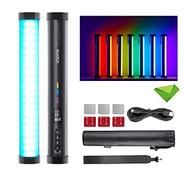 Imagem de Godox TL30 RGB Tubo de Luz LED Luz Varinha Fotografia Luz Handheld Light Stick 2700k-6500K Ajustável, Efeito de Luz 13 Fx com Controle Remoto APP para Fotos Vídeo Filme Vlog