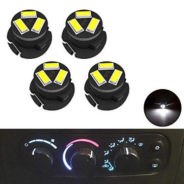 Imagem de Kit de lâmpadas LED de controle de aquecimento climático SMD AC para Dodge Ram 1500 2500 3500 2003-2008 T5/T4.7 Neo Wedge HVAC luzes brancas