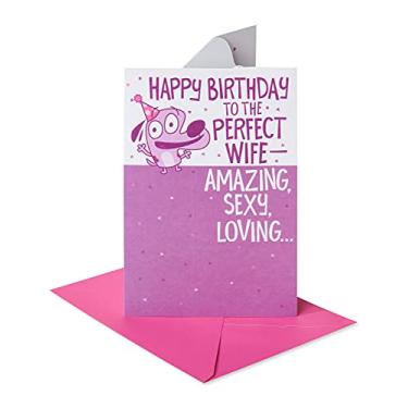 Imagem de American Greetings Cartão de aniversário para esposa (A esposa perfeita)