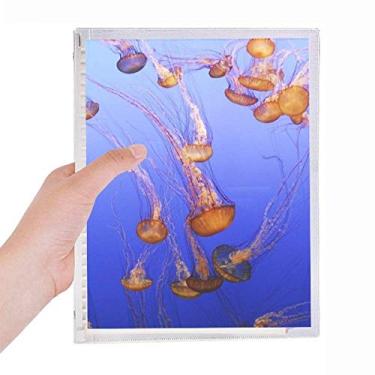 Imagem de Caderno de imagens da natureza da ciência oceânica, folha solta, diário recarregável, papelaria