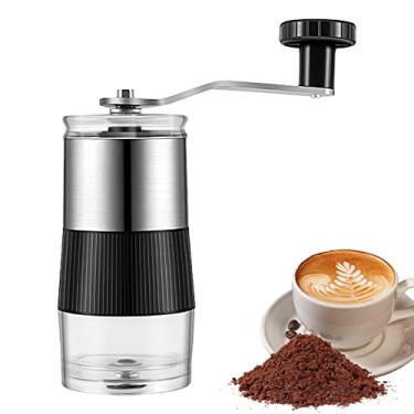 Imagem de Manual do moedor de café | Moedor de café manual manual | Manivela moedor de café moedor de café de grãos rotativos para café de gotejamento Puchen