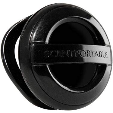 Imagem de Clipe perfumado para viseira de carro Bath & Body Works em borracha preta