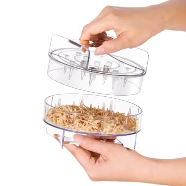 Imagem de Triturador de frango – ferramenta de torção transparente para triturador de frango, torção de ferramenta de trituração de carne para peito de frango, ferramenta de torção para alimentos para cães e