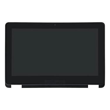 Imagem de Partsatoz Laptop 11,6 polegadas WXGA 1366x768 Tela LCD Touch Screen Painel Digitalizador Vidro Montagem com Bisel Substituição para Dell Latitude 3120 2-em-1 P33T KV89W KY8GR RWDY5 MMF06 0MMF06