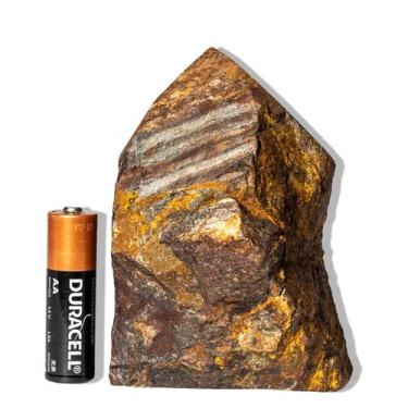 Imagem de 03 Bronzita Pedra Pé Bico Serrado 400 a 500g 8 a 12cm Tipo B - Cristai