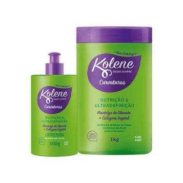 Imagem de Kit Kolene Curvaturas  Duo Hidratacao Nutritiva + Super Definicao