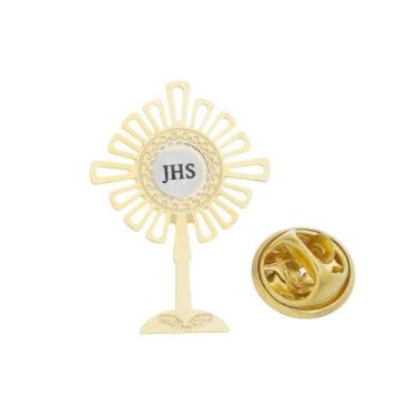 Imagem de Boton Ostensório folheado - Lírio do vale