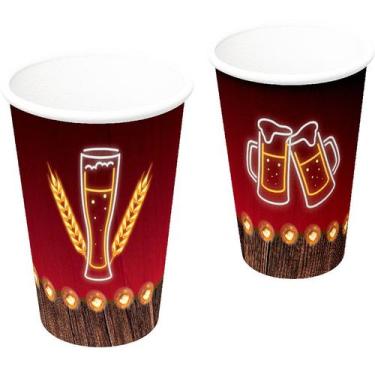 Imagem de Copo de Papel - Boteco Delas 180ml - 8 unidades - Festcolor - Rizzo