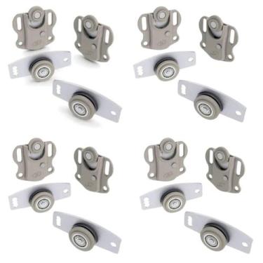 Imagem de 4 Kit Porta Correr Armário E Balcão RO212210 Sobrepor - ROMETAL