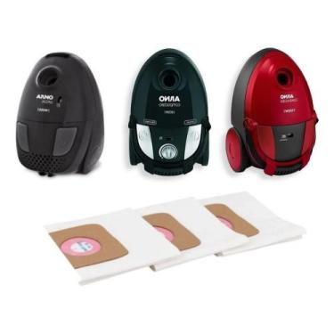 Imagem de Saco Filtro Para Aspirador Arno Nitro/compacteo Kit 3 Unid. - ORIPLAST