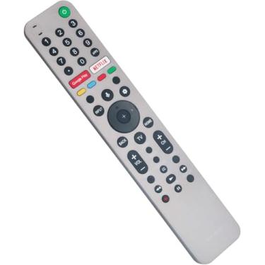 Imagem de RMF-TX500U, RMF-TX600U, RMF-TX520U, RMT-TX100U Controle remoto para Sony Smart TV/Bravia TV Infravermelho compatível com todas as Smart TVs Sony XR/XBR/KD 4K LED OLED Google/Android.