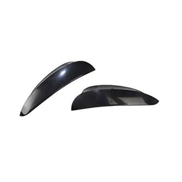 Imagem de AutopartsTW Compatível com 2017-2019 E-Class W213 Sedan Front amg Style Bumper Canard Splitter Side Fins Air Knife Spoiler Sem Pintura