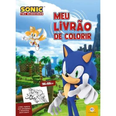 Imagem de Sonic - Meu Livrão De Colorir