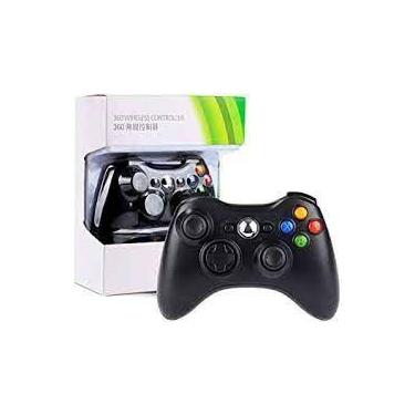 Imagem de Controle  compativel Xbox 360 Sem Fio Preto - FIER