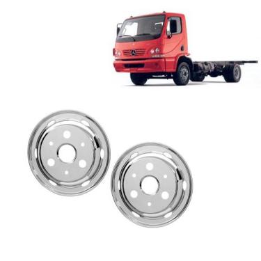 Imagem de 4 Calota Americana Premium Aro 17,5 Dianteira pFord MB VW - Fabbof