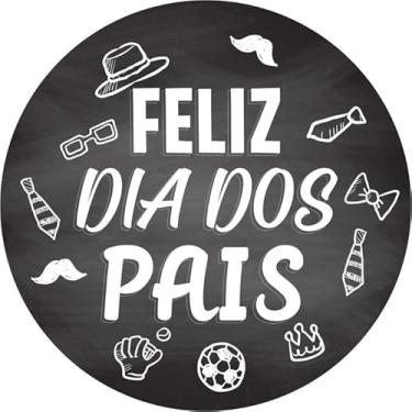 Imagem de Painel Redondo Festa C/Elastico 1,50m Dia Dos Pais (PAI047)