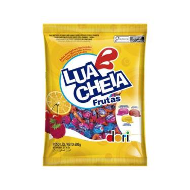 Imagem de Bala Lua Cheia Frutas Pacote 600g - DORI