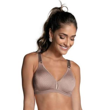 Imagem de Sutiã Sustentação DeMillus Olimpo Poá 061019, Bege rosado, 52