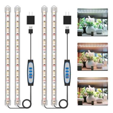 Imagem de Plant Grow Light Strips Kullsinss 16,4 polegadas e 120 LEDs, pacote co