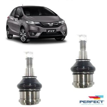 Imagem de Par Pivo Suspensao Inferior - Honda Fit 2014 A 2018 - Pvi0400 - PERFEC