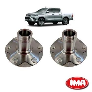 Imagem de Par Cubo Da Roda Dianteira - Hilux 2005 A 2017 - Al-196 - IMA
