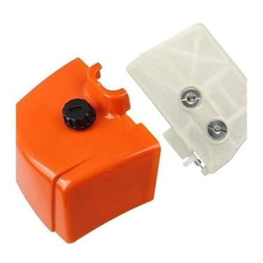 Imagem de Filtro de ar com tampa de filtro de ar de substituição para motosserra Stl 038 MS380 MS381 1119 120 1607 1119-120-1607