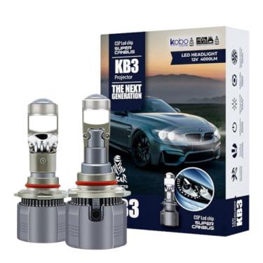 Imagem de Kit de Lâmpadas Ultra LED Mini Projetor 36W 40000 Lúmens Canhão Automotivo Iluminação Automotiva (HB3/9005)