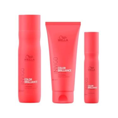 Imagem de KIT WELLA PRO INV BRILLIANCE SH 250 + CD 200 + LV 150