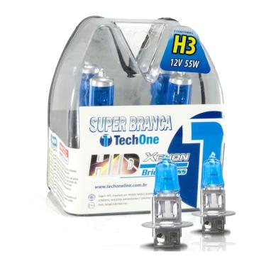 Imagem de Lâmpada H3 Super Branca 8500k TechOne