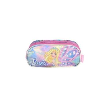 Imagem de Estojo Luxcel Barbie 3Fechos Rosa Ei41465bb