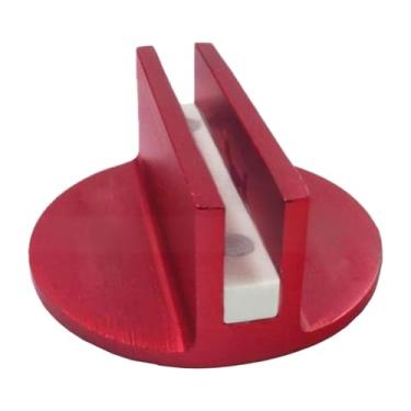 Imagem de NITAGO Adaptador de longarina de chassi de alto desempenho, fácil de instalar, conveniente, com encaixe para macaco hidráulico, clipe para aplicações, Vermelho