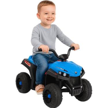 Imagem de Quadriciclo Elétrico Bang Toys SpeedTrail Rider Azul 12V