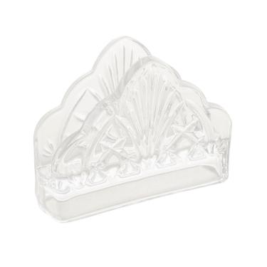Imagem de Porta Guardanapos de Cristal Dublin Transparente 13x9,5cm Lyor