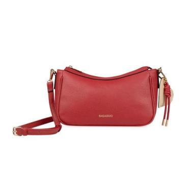 Imagem de Bolsa Transversal Feminina BG Amour Vermelha - Bagaggio, U, Vermelho