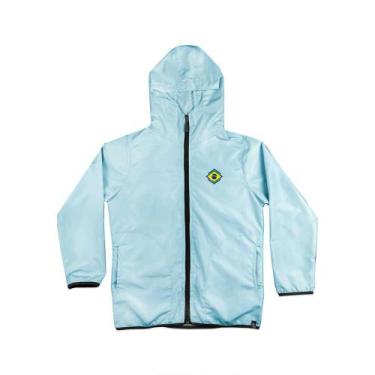 Imagem de Agasalho Nylon Brasil Infantil Menino WSS - WSS BRASIL, Azul, 14A