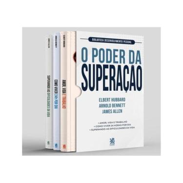 Imagem de Biblioteca Desenvolvimento Pessoal: O Poder Da Superação - Box Com 3 Livros