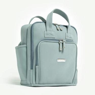 Imagem de Mochila de Maternidade Hug Glamour Azul, Azul