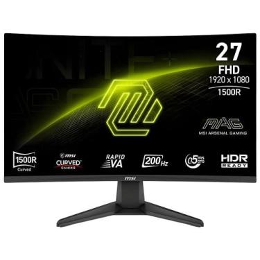 Imagem de Monitor Gamer 27" MSI MAG 276CF E20 Full HD 200HZ 0.5MS AMD FreeSync -