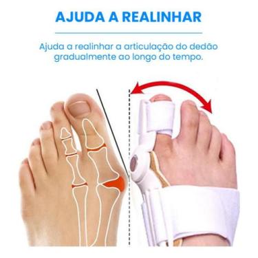 Imagem de Protetor Articulado para Dedo do Pé com Espuma Macia e Tiras Autocolan