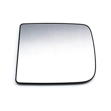 Imagem de Serve para 10-18 Ram Pickup esquerda motorista manual superior flip up tipo reboque espelho vidro com placa traseira original
