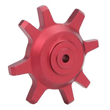 Imagem de Trocador de bloqueio de pneu de cubo, conveniente e requintada ferramenta de bloqueio de pneu RC sem qualquer carga para pneus de 4,8 cm / 5,6 cm (vermelho)