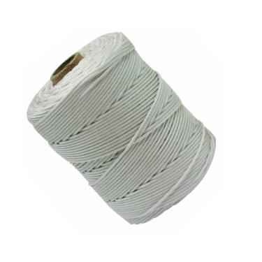 Imagem de Corda Trançada de Polipropileno 1kg +- 770m 1,5mm - Branca - SÓ CORDAS