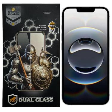 Imagem de Película Para Iphone 16e - Dual Glass Preta - Gshield