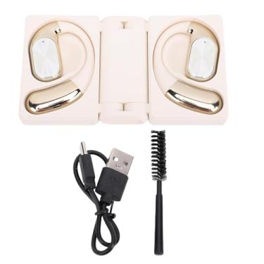 Imagem de Heayzoki AI Tradução Earbuds Real Time 133 Idiomas Tradutor Earbuds 6.0 Som HiFi Com 6H Playtime 24H Estojo de Carregamento para Viagens Aprendizagem Empresarial (WHITE)