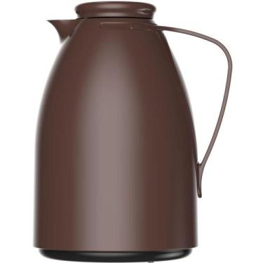 Imagem de Garrafa Termica Rosca Bule Luna Marrom 1L - Termolar